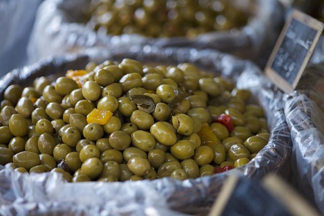 Pic: Olives in the local market